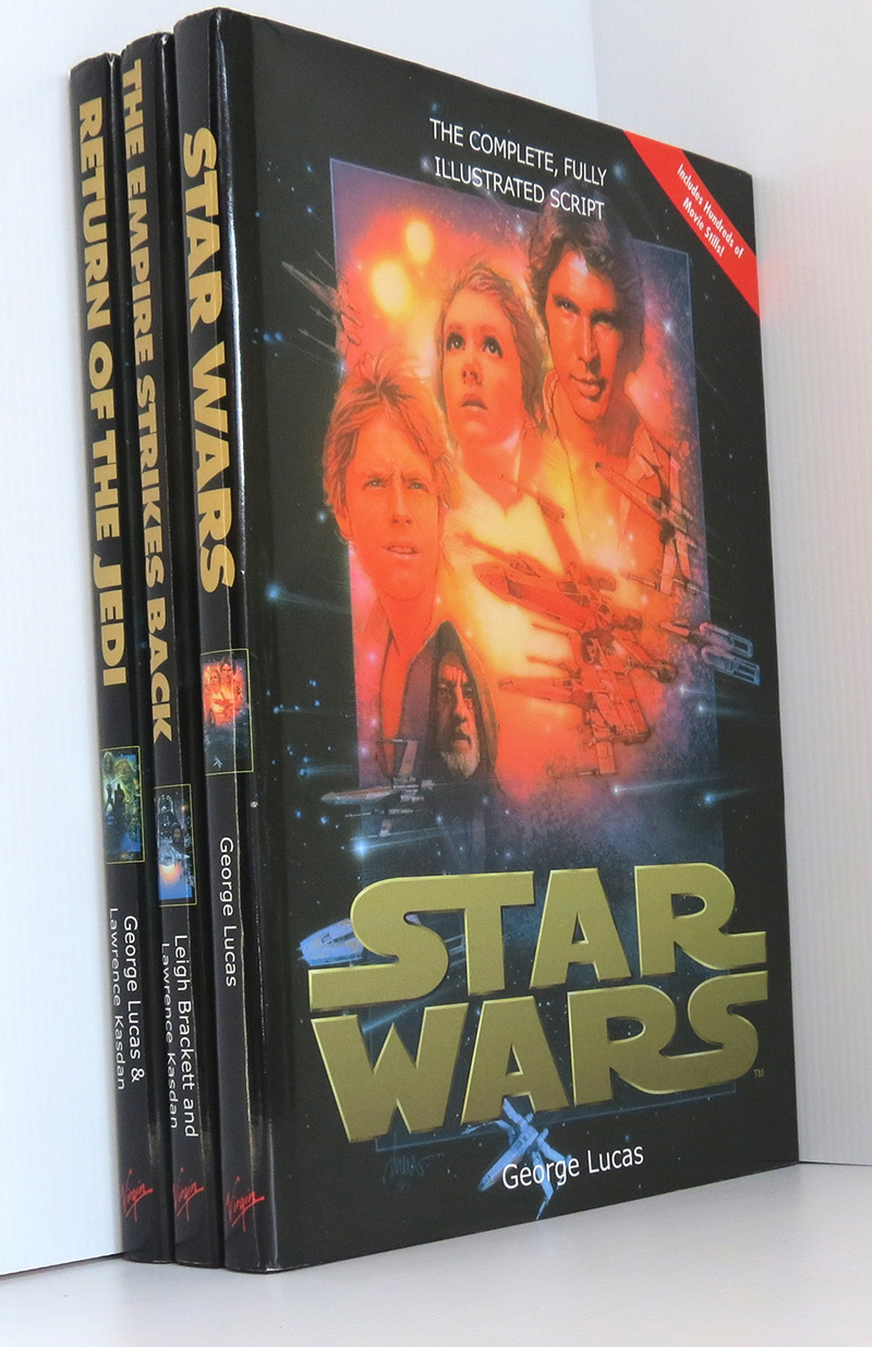 Star Wars Complete Illustrated Scripts - Fine Set of 3 Volumes - Star ...