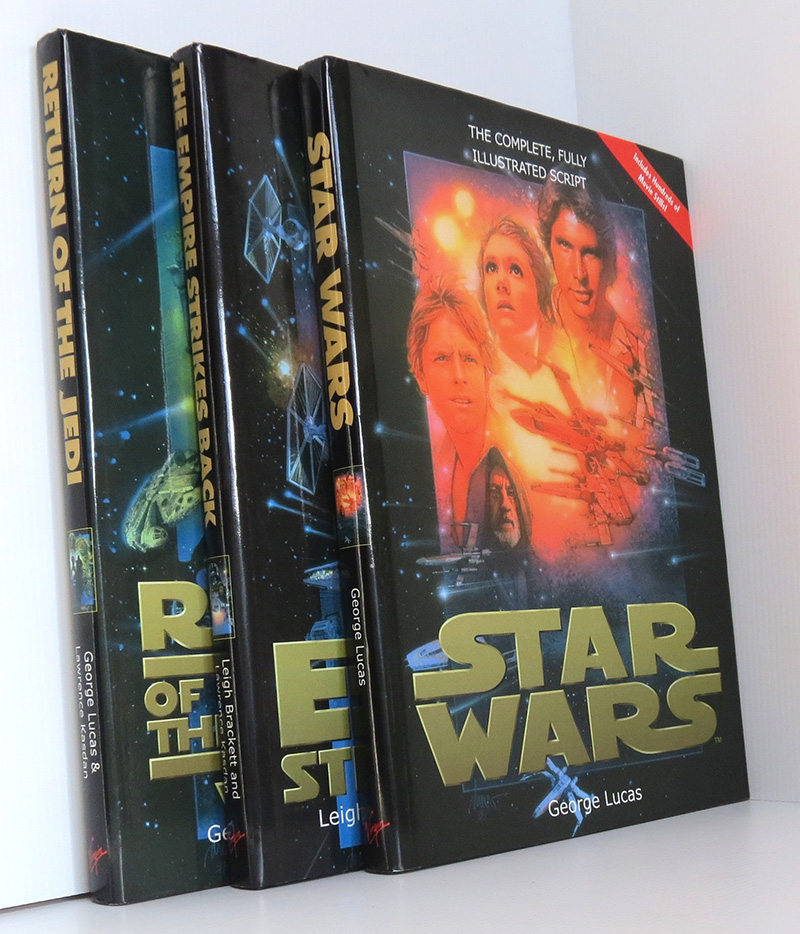 Star Wars Complete Illustrated Scripts - Fine Set Of 3 Volumes - Star 